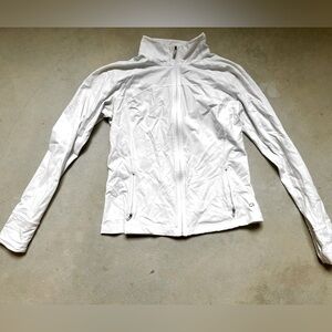 Gap Active White Zip-up jacket